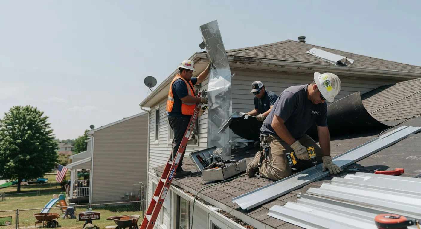 Metal Roofing Installation in Valley Falls, KS near me
